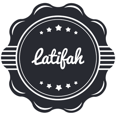 Latifah badge logo