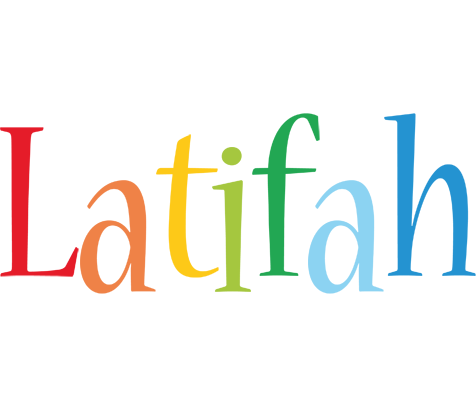 Latifah birthday logo