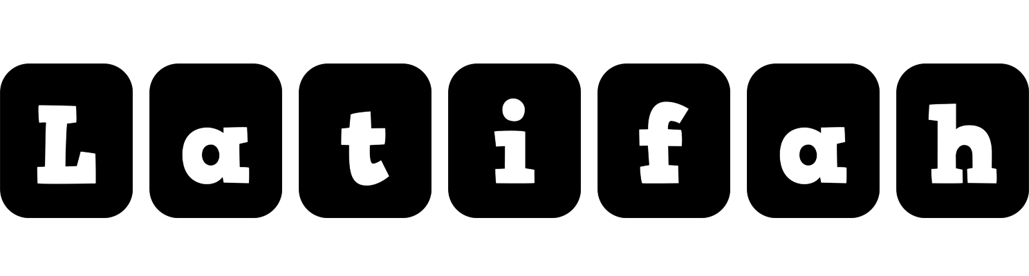 Latifah box logo
