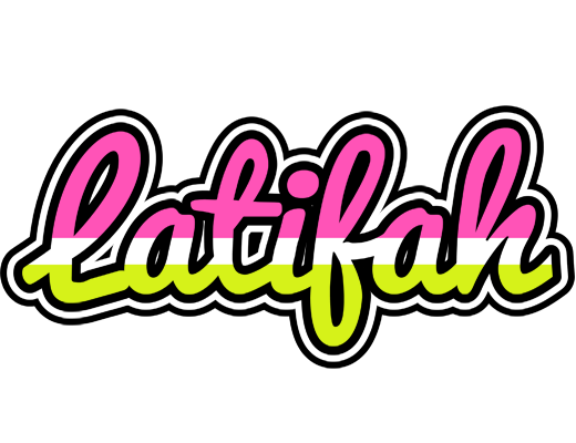 Latifah candies logo