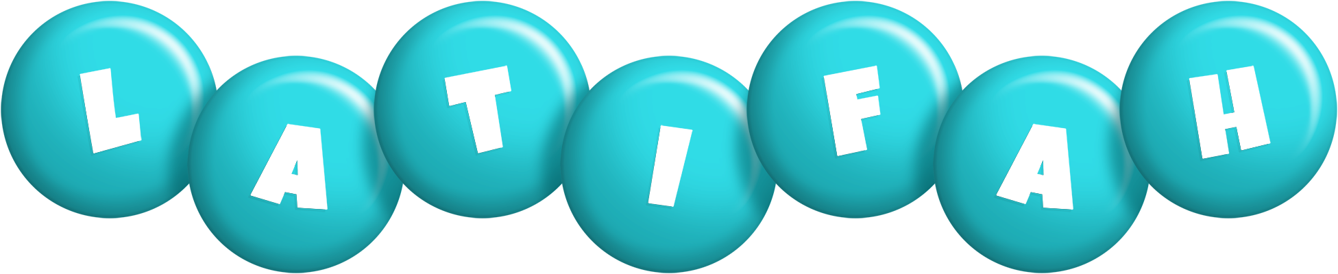 Latifah candy-azur logo