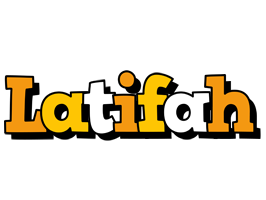 Latifah cartoon logo