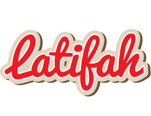 Latifah chocolate logo