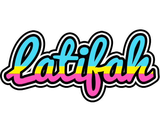 Latifah circus logo
