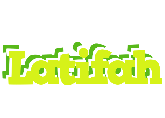 Latifah citrus logo