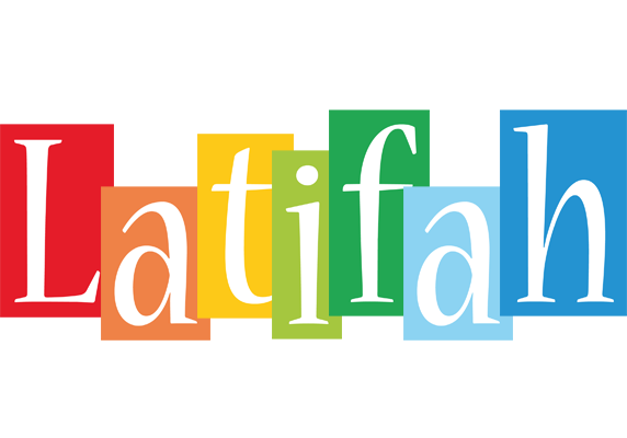 Latifah colors logo