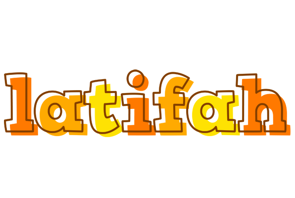 Latifah desert logo