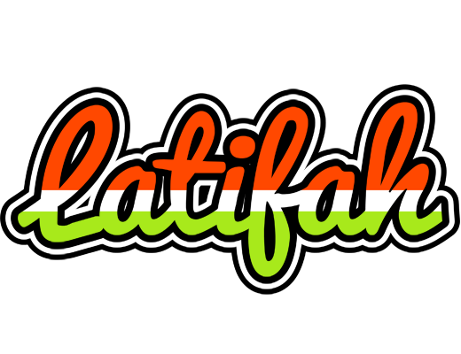 Latifah exotic logo