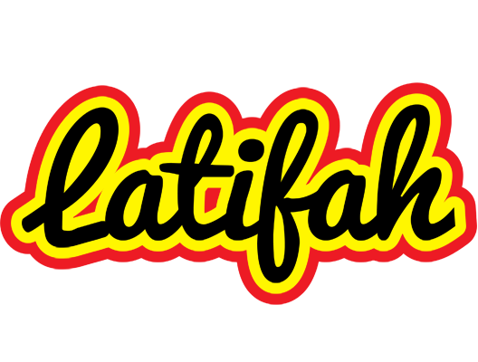 Latifah flaming logo