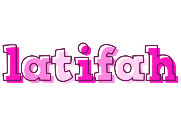 Latifah hello logo
