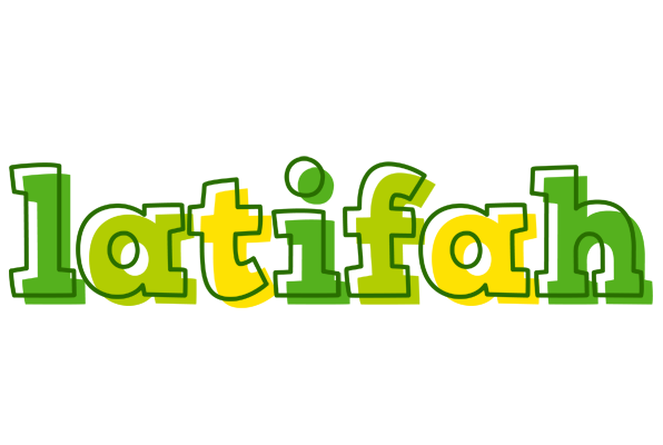 Latifah juice logo