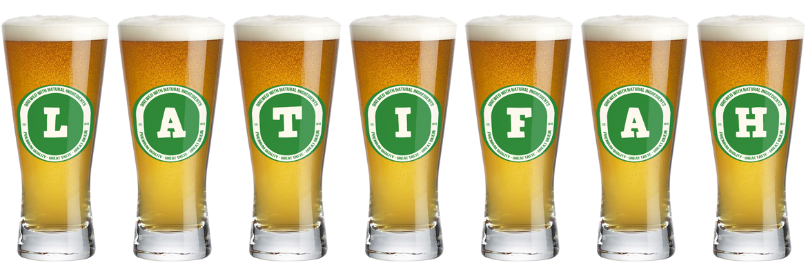 Latifah lager logo