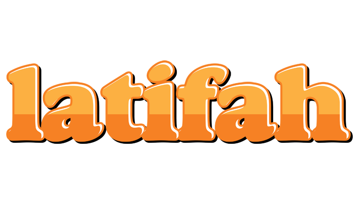 Latifah orange logo
