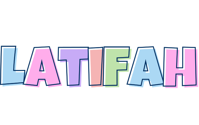 Latifah pastel logo