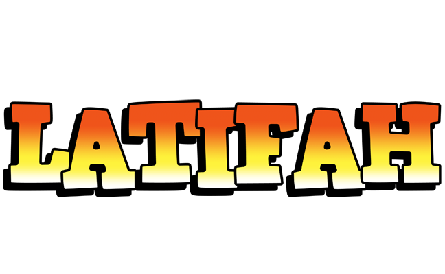Latifah sunset logo