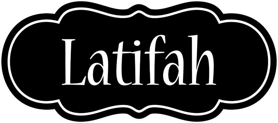 Latifah welcome logo