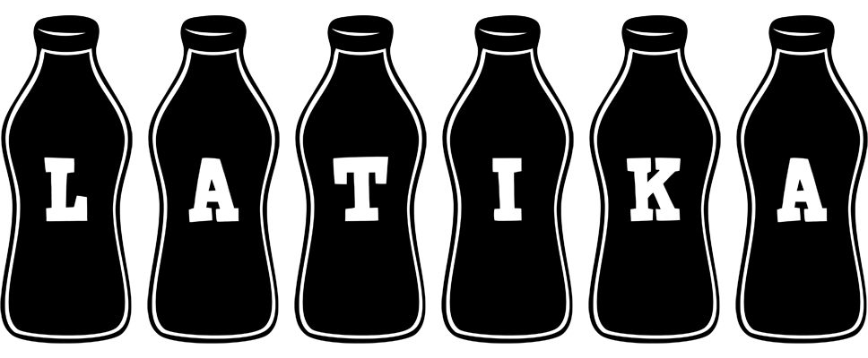 Latika bottle logo