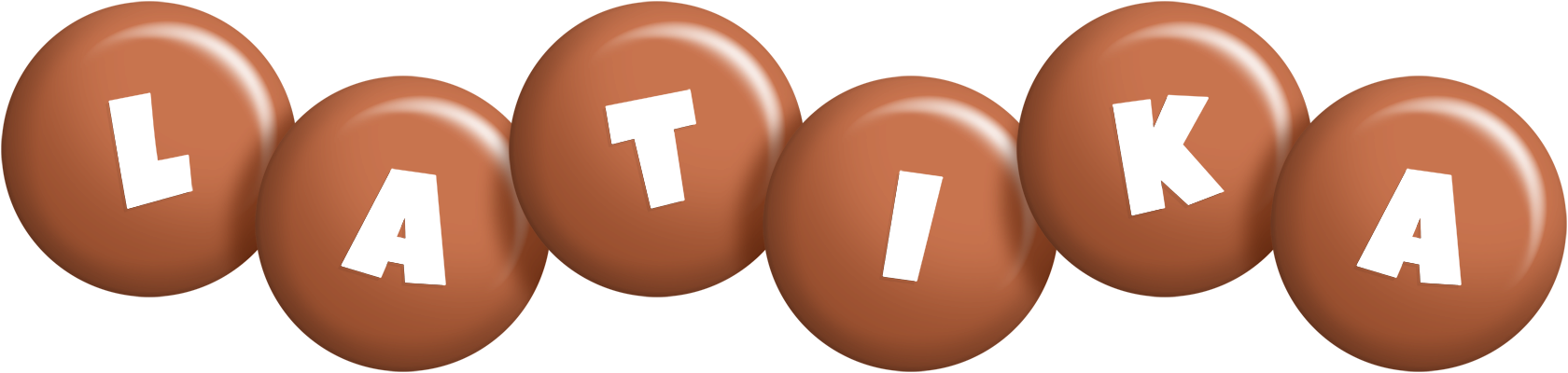 Latika candy-brown logo