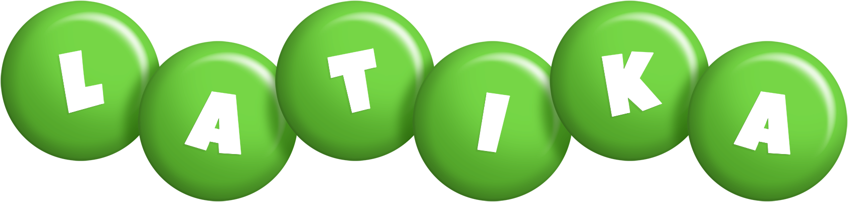 Latika candy-green logo