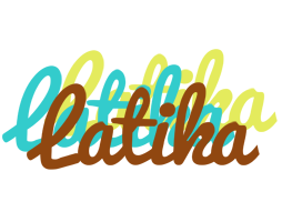 Latika cupcake logo