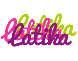 Latika flowers logo