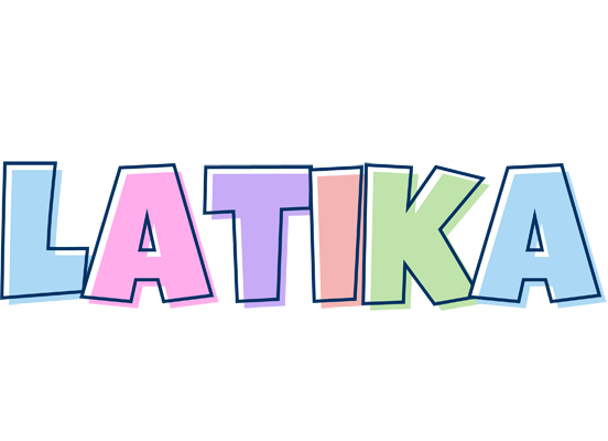 Latika pastel logo
