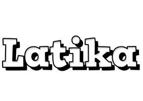 Latika snowing logo