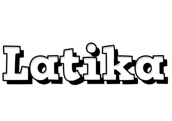 Latika snowing logo