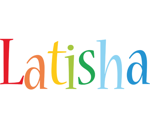 Latisha birthday logo