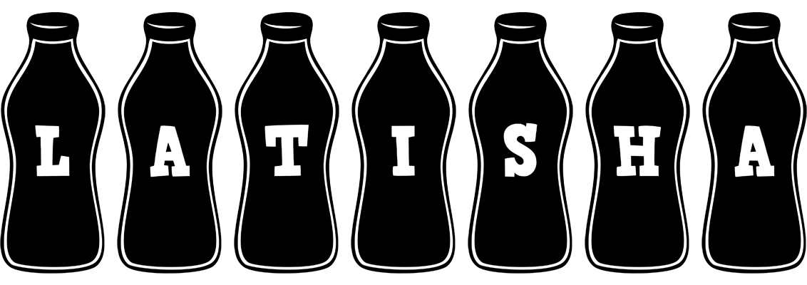 Latisha bottle logo