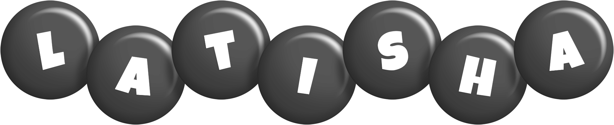 Latisha candy-black logo