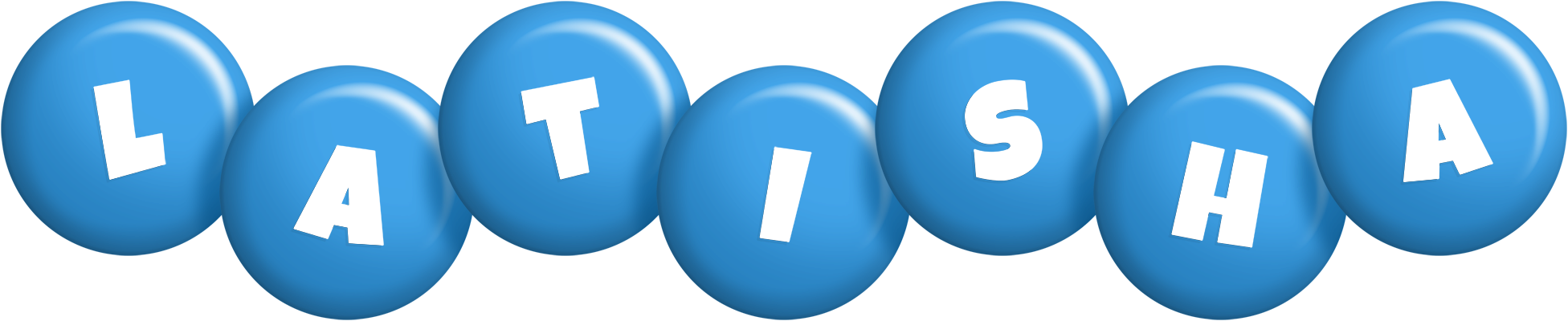 Latisha candy-blue logo