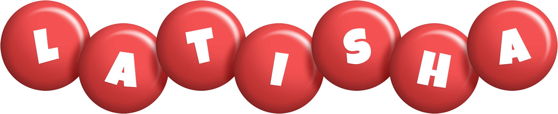 Latisha candy-red logo