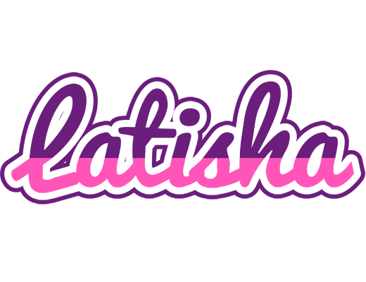 Latisha cheerful logo
