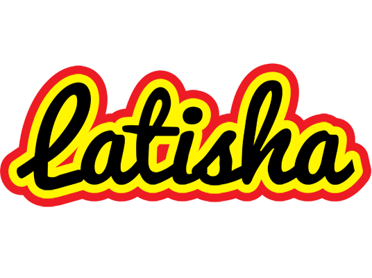Latisha flaming logo
