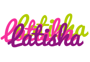 Latisha flowers logo