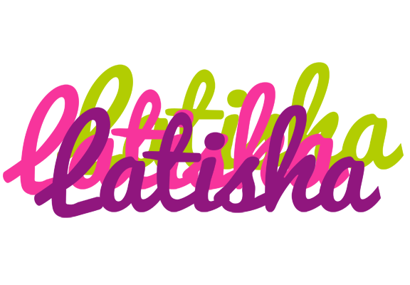 Latisha flowers logo