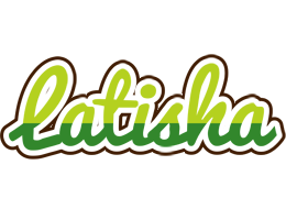 Latisha golfing logo