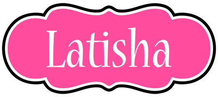 Latisha invitation logo