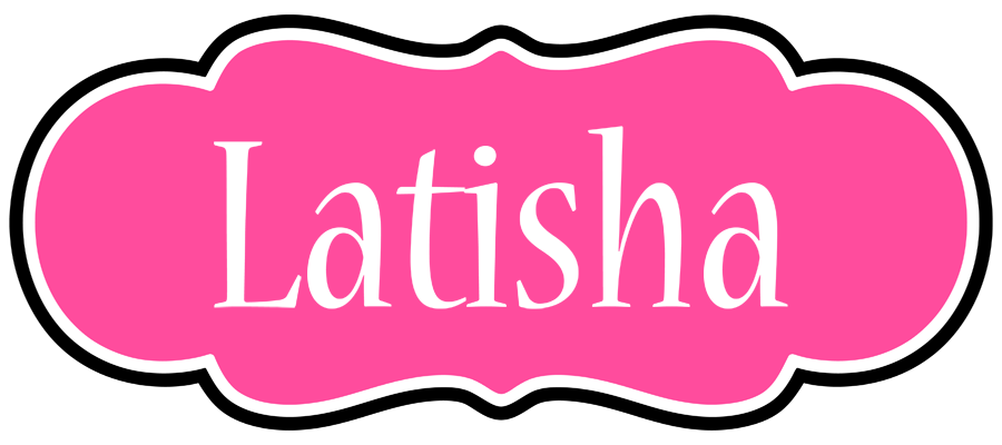 Latisha invitation logo