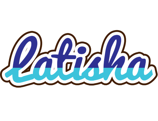 Latisha raining logo