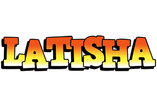 Latisha sunset logo