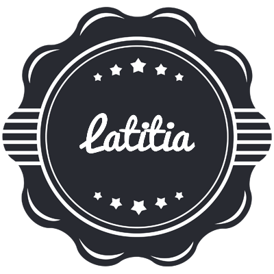 Latitia badge logo