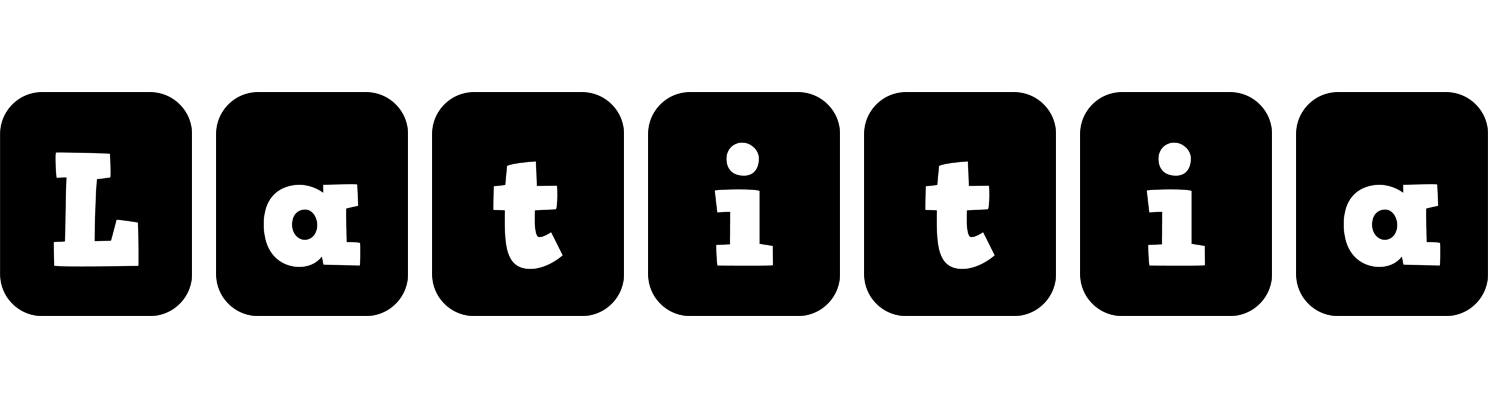 Latitia box logo