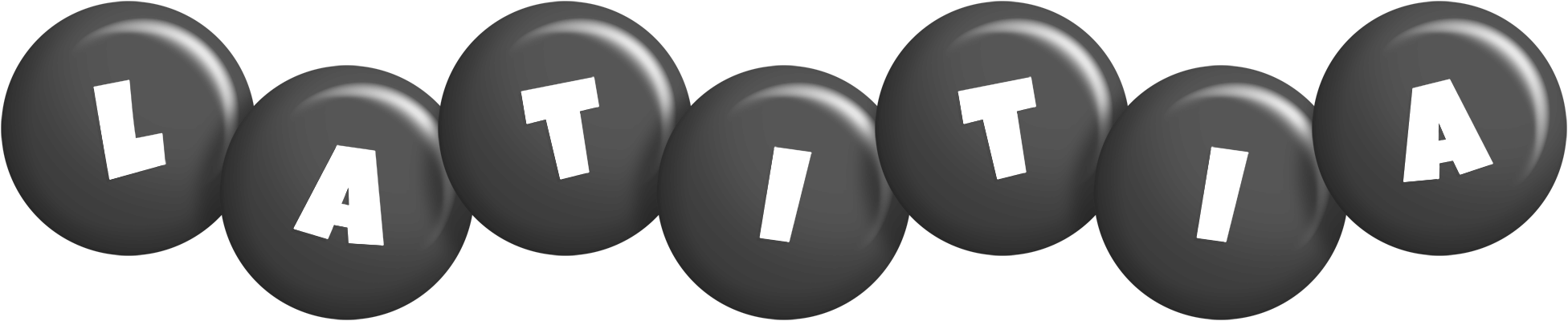 Latitia candy-black logo