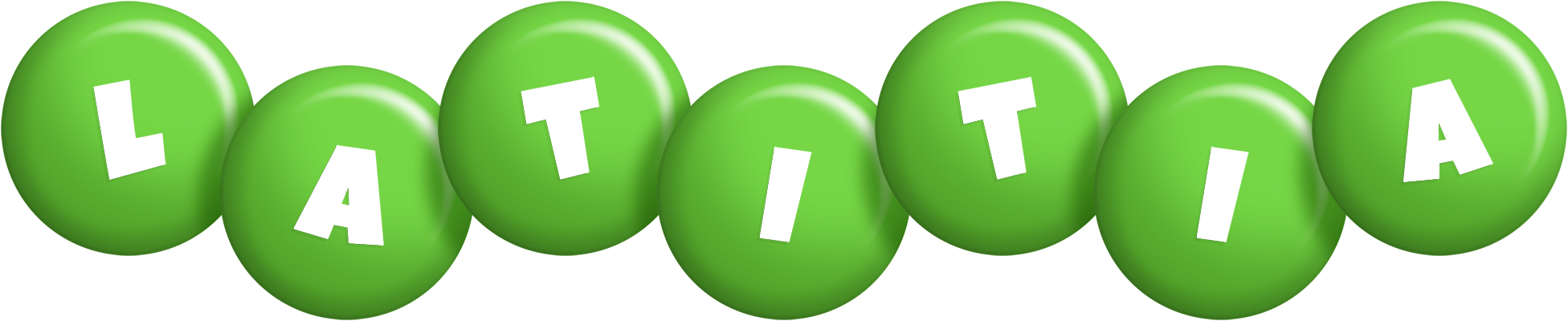 Latitia candy-green logo