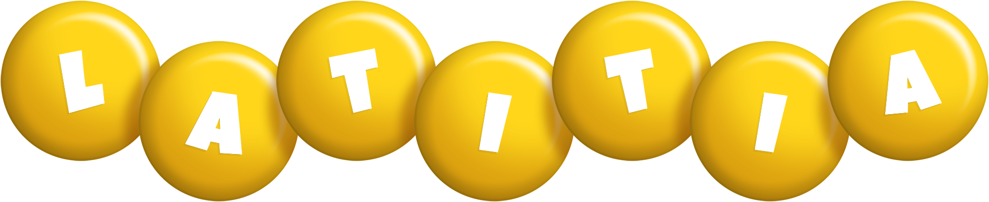 Latitia candy-yellow logo