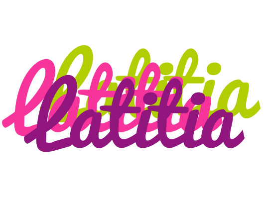 Latitia flowers logo