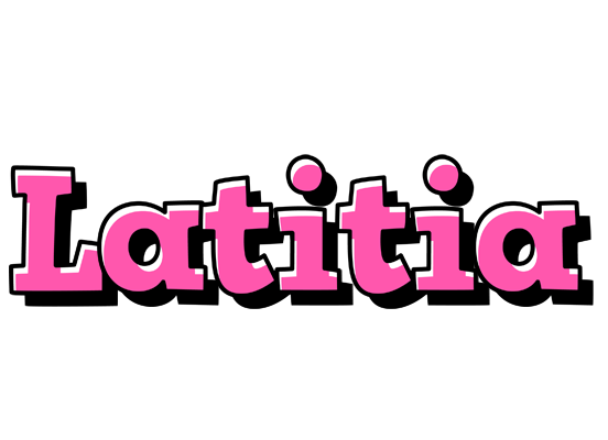 Latitia girlish logo