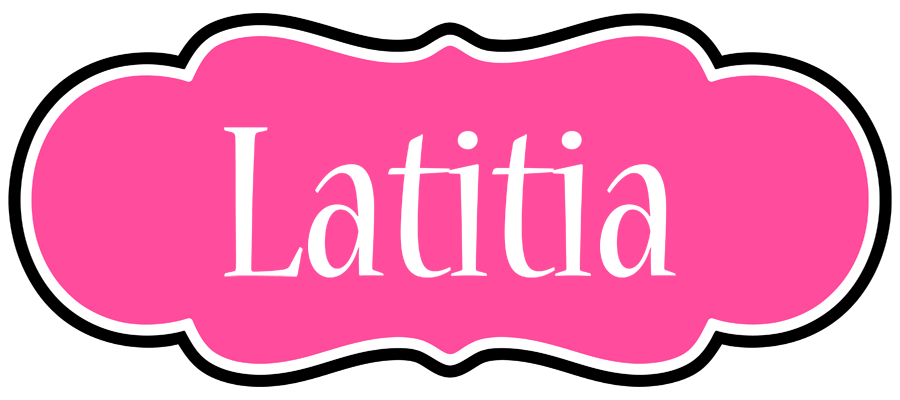 Latitia invitation logo